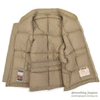 1970's MIGHTY-MAC NORSAC PRIME GOOSE DOWN VEST / TAN ... L