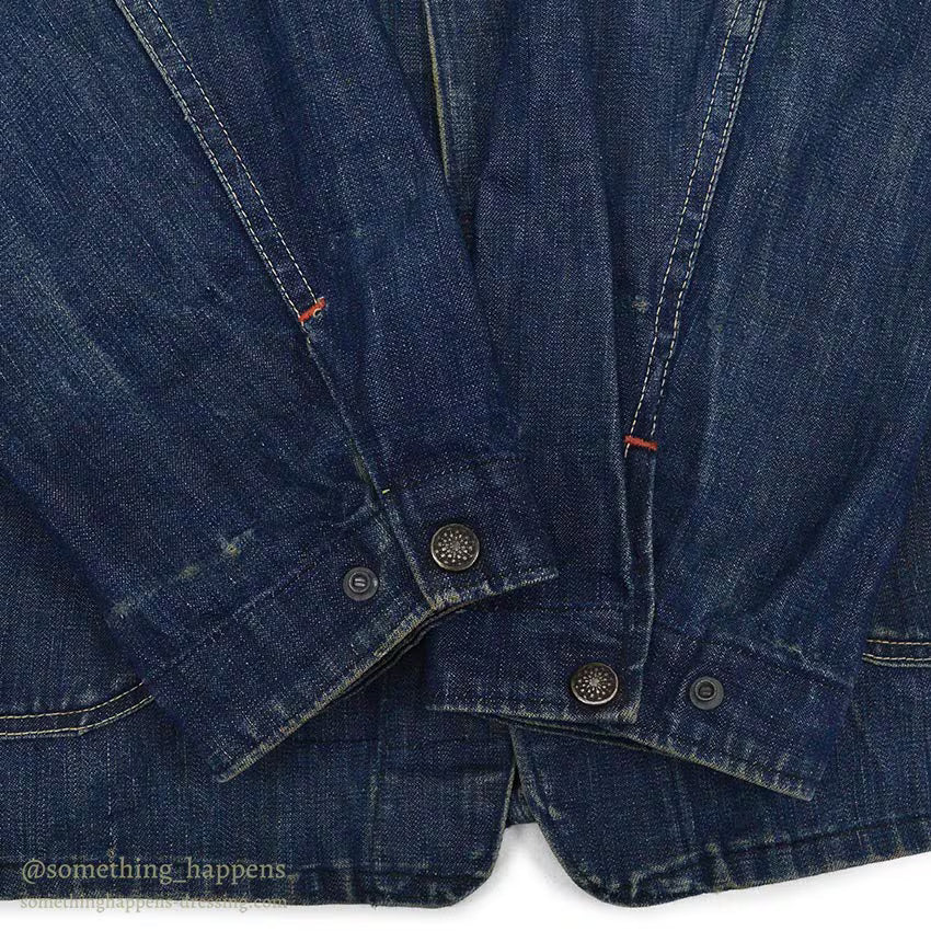 1940's PAYDAY WW2 DENIM COVERALL / DARK...