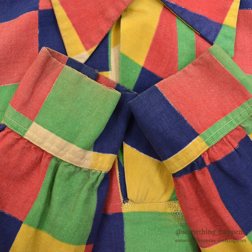 1950's Marlboro BIG TIMBER PRINT FLANNEL GAUCHO SHIRT / MULTI COLOR ... M