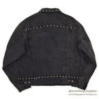 1960's LEVI'S 70505-0217 BIGE OVERDYED / BLACK WITH STUDS...