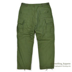 1960's DEADSTOCK U.S.ARMY JUNGLE FATIGUE PANTS / 3RD NON-RIP ... L-R