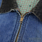 1960's OSHKOSH DENIM JACKET / COTTON FLANNEL BLANKET...