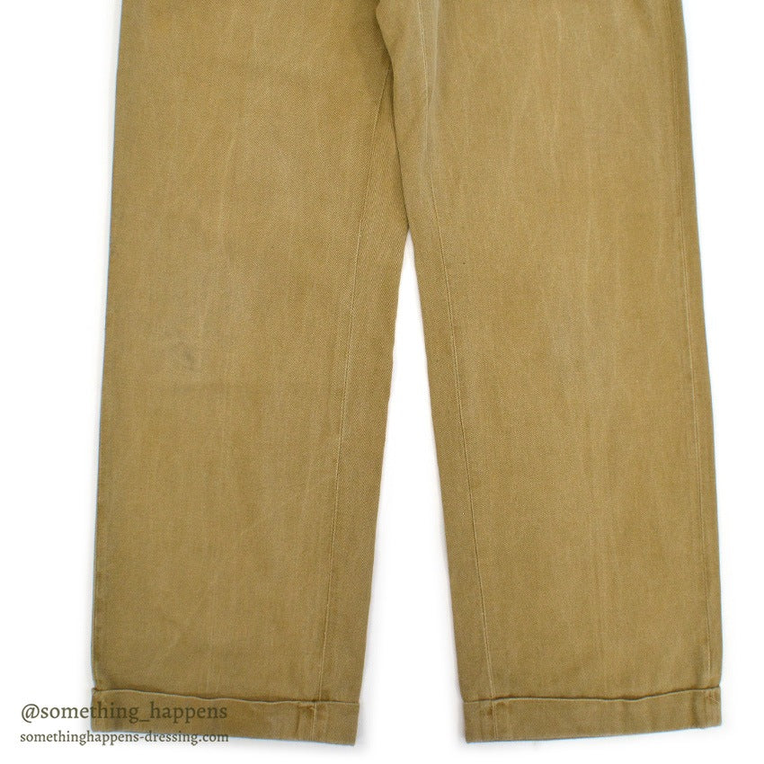 1940's Lee BROWN TWILL WORK PANTS ... W31/L32