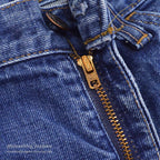 1970's Levi's 646 DENIM PANTS / SLIM MODIFIED ... W33/L30