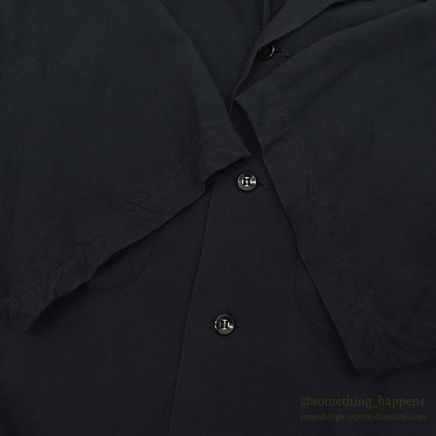 1960's TEN STRIKE BY KING LOUIE NAPOLI BOWLING SHIRT / BLACK & PINK ... ML