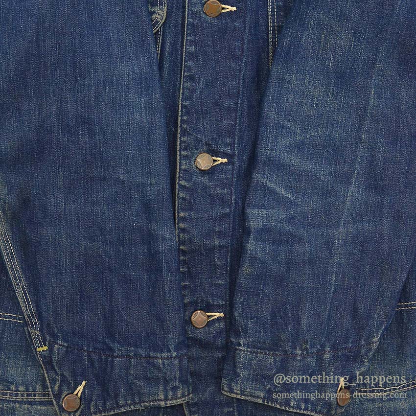 1940's~ UNKNOWN DENIM COVERALL  ...