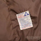 1970's GERRY DOWN SLOPE COAT / BROWN...X-LARGE