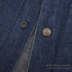 1940's CARTER'S WW2 DENIM COVERALL / TWO-POCKET, DARK  ...