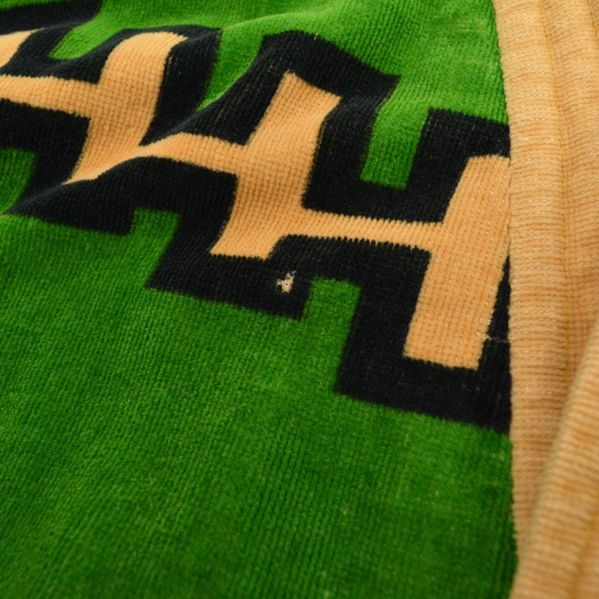 60s State-O-Maine Geometric Pattern Terry Cloth Gown...