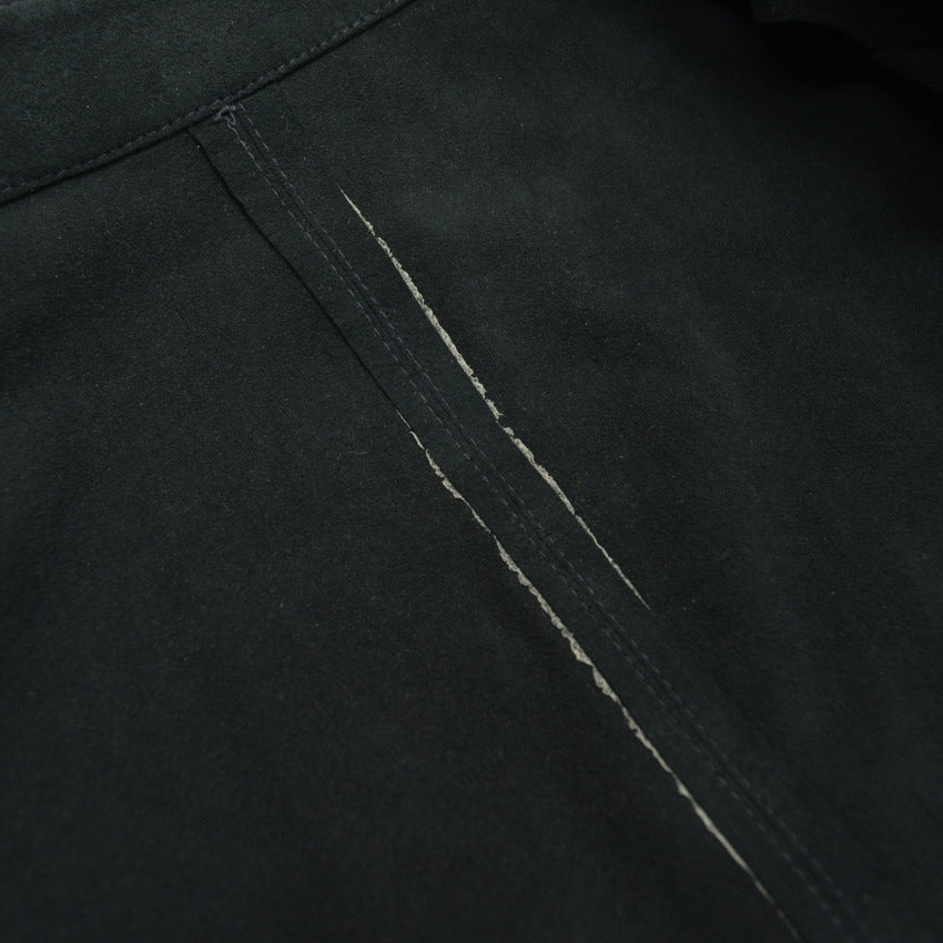 80's LAKELAND 'FACILE' Black Ultra Suede Jacket...