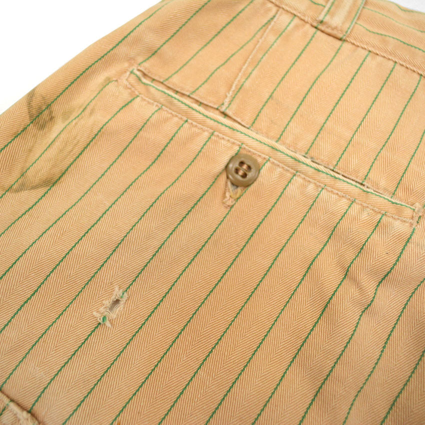 60's 'REVERSIDE MASTERBILT' Coca-Cola HBT Work Pants... 