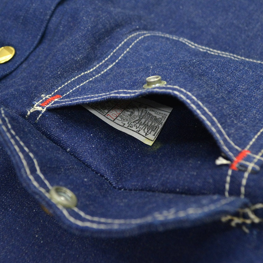 60's Deadstock Sears Denim Chore Jacket With Blanket ... 44