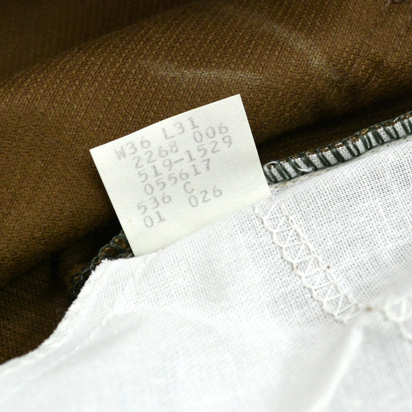 80's Deadstock Levi's 519 Corduroy Pants Brown ... W36×L31