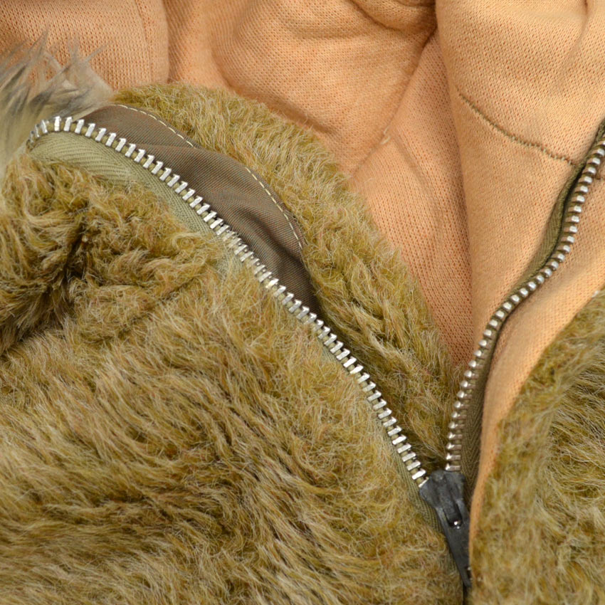 50s LAND-N-LAKES Pullover Double-Face Fur Jacket ...