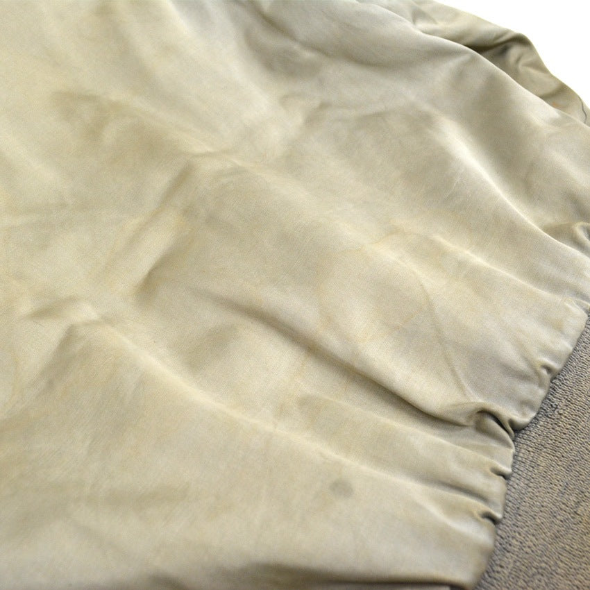 50's B-15 Type Silver Satin Jacket ...As-Is