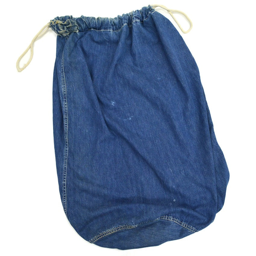 40's~ US NAVY WW2 DUNGAREE DENIM Barracks Bag ...