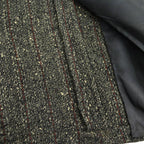 1950s University Town Salt and Pepper Wool Tailored Jacket...