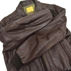 60's GOAT SKIN LEATHER TYPE A-2 JACKET ...
