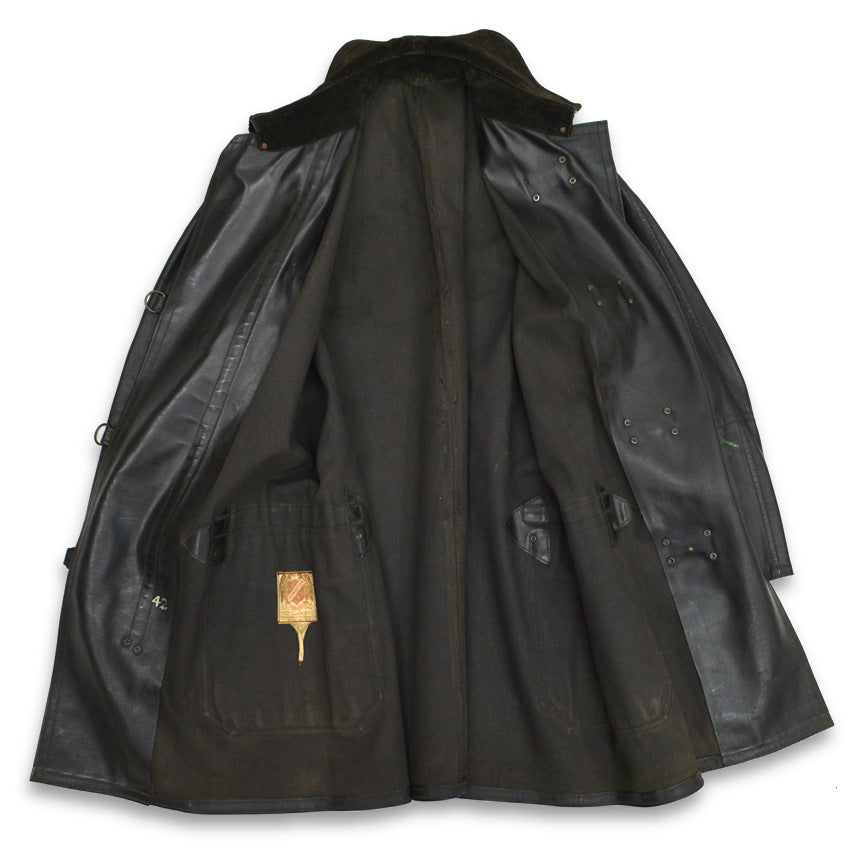 40's MIDWESTERN MANUFACTURING Co. FIREMAN'S BUNKER COAT...