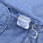 70's NATIONAL Denim Shirt, 70s Culture, Hippie... L
