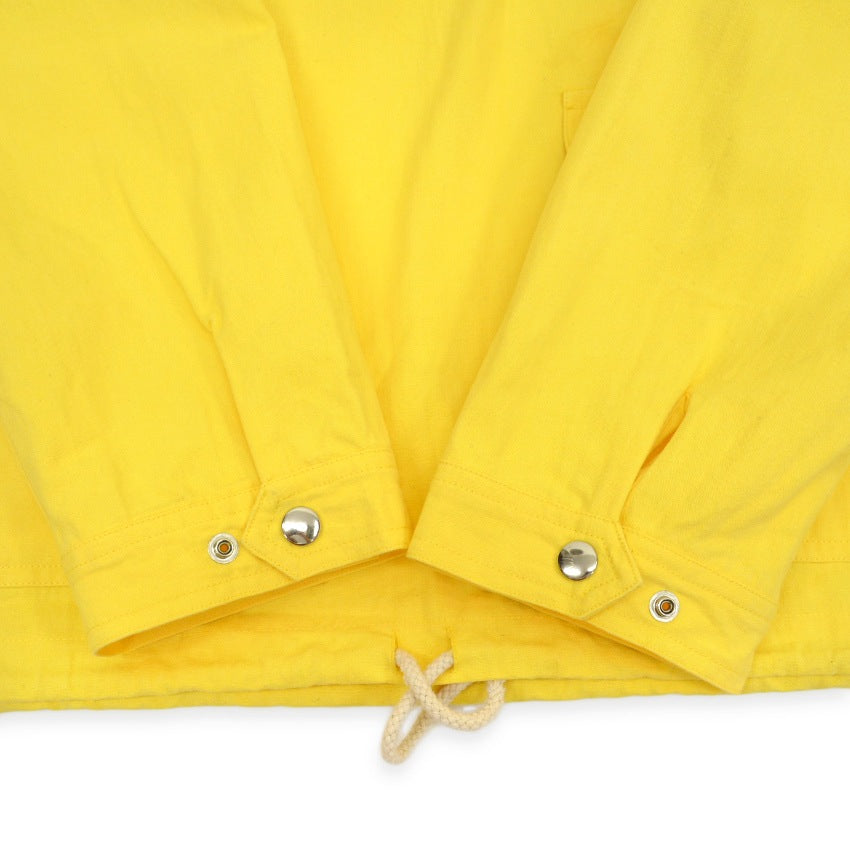 80's Ralph Lauren Horse Tag Yellow Cotton Anorak Parka...