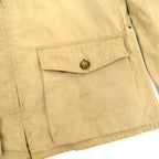 40's~ HARRIS Aqua Tile CLOTH JACKET...