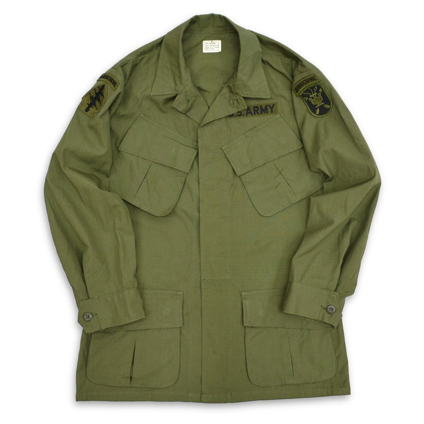 60's US ARMY Jungle Fatigue Uniform, 1969 Special Forces... SR
