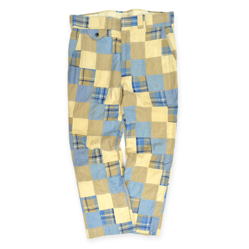 70's Resilio Soft Crazy Patchwork Pants... W37 L28