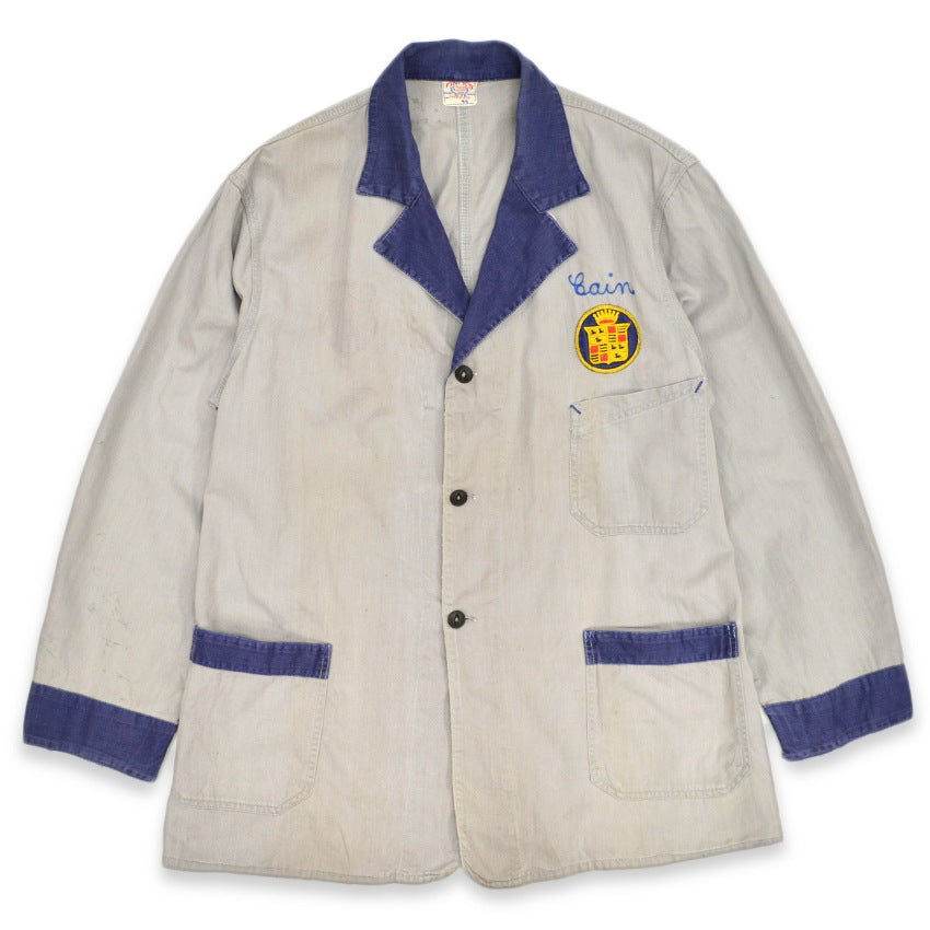 1940's FINCK'S TONE CADILLAC MECHANIC JACKET... 44