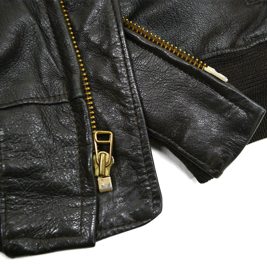 1980's USBP OFFICIAL LEATHER JACKET...42L