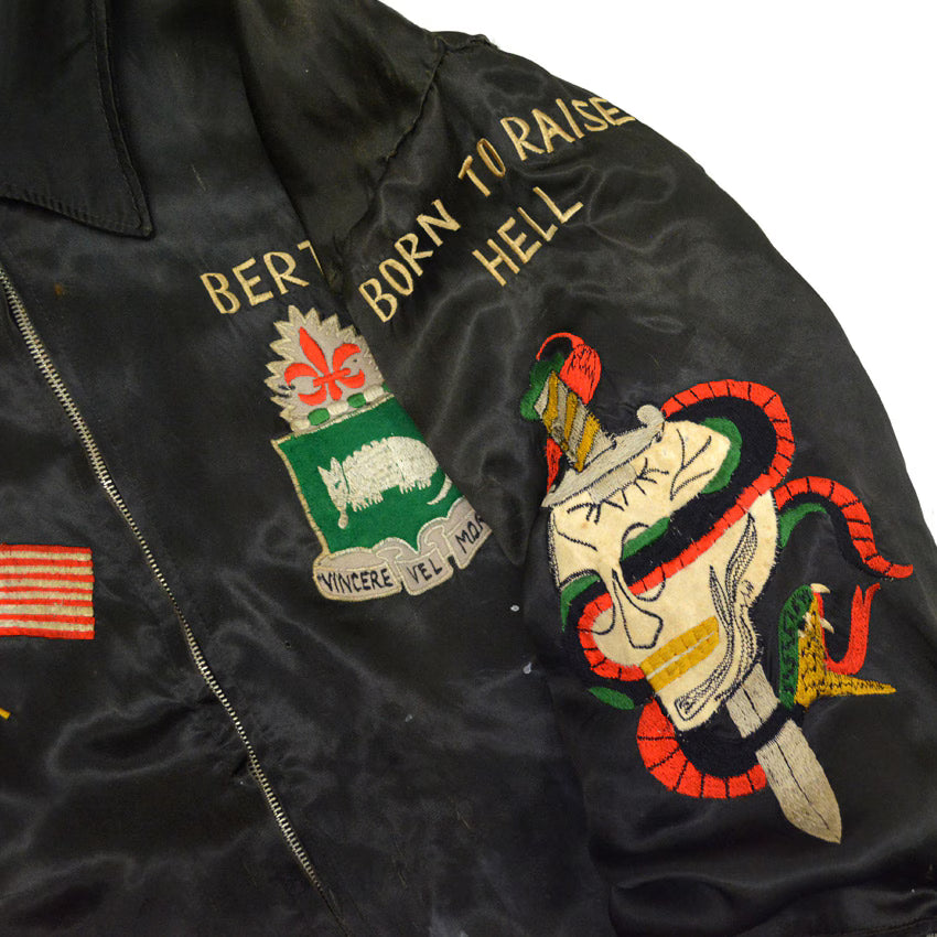 1950s Germany Tour Reversible Jacket Skull...