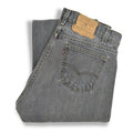 1980's Levi's 40505 FADED BLACK DENIM PANTS... W33 L29