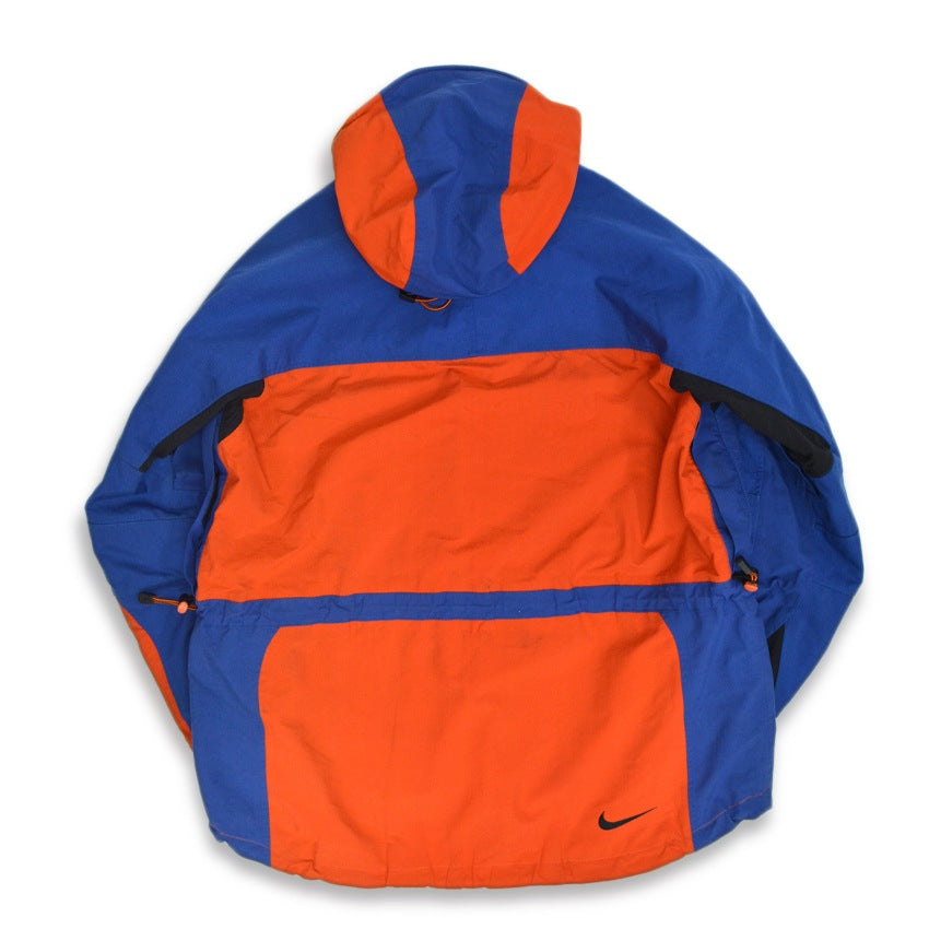 1990's NIKE ACG STORM FIT JACKET ORANGE×BLUE×BLACK... M