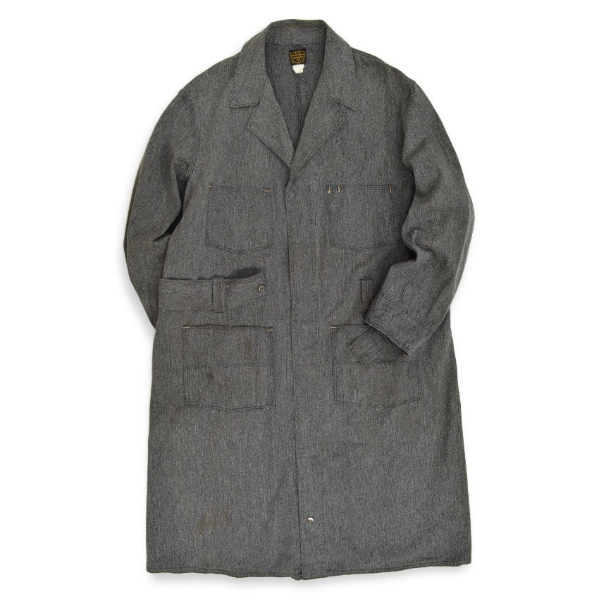 ~1940's UNIVERSAL UNIFORM CO. COVERT MECHANIC COAT & HATS...