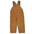 1970's Deadstock CARHARTT BROWN DUCK DOUBLE KNEE OVERALL...W36 L28