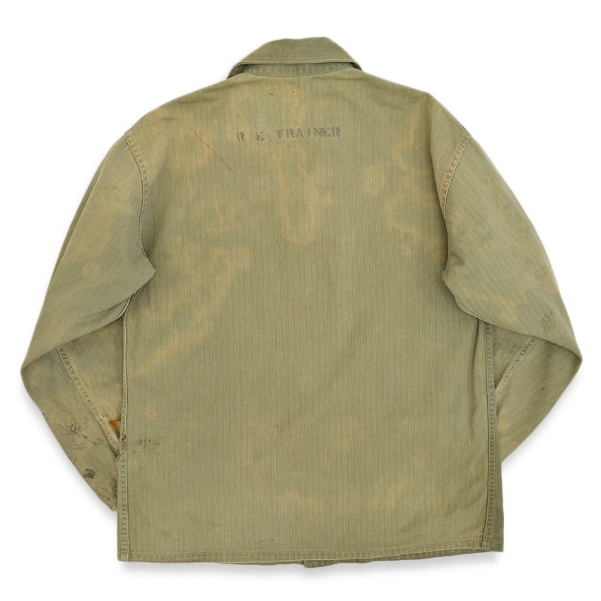 1940's U.S.M.C. P-41 HBT JACKET BLEACH CAMO ... Fits like 36