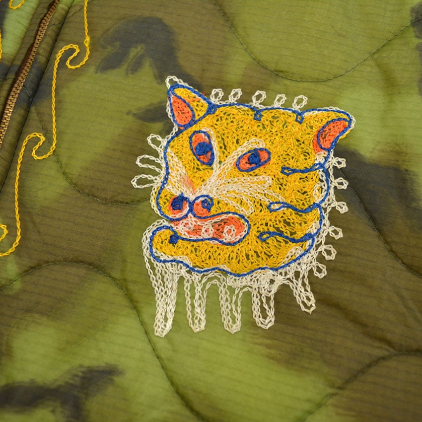 1960s DEADSTOCK VIETNAM TOUR JACKET (Vietnamese Tour Jacket) Camo 68-69... Excellent Condition