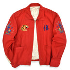 1960s VIETNAM SOUVENIR JACKET (Vietnamese souvenir jacket) Red...