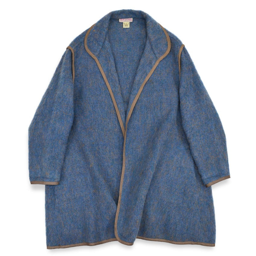 1970's~ BRIGITTE FREED 100% MOHAIR COAT MADE IN NEW YORK ... S