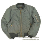 1950's USAF MA-1 FLIGHT JACKET ALBERT TURNER & CO., INC. ... MEDIUM