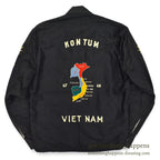 1960s VIETNAM SOUVENIR JACKET (Vietnamese style jacket) 67-68 LONG...