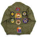 1940's USNAVY N-4 JACKET SQUADRON PATCHES ... Fits like 40