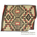 c.1930's NAVAJO RUG CROSS AND STEPPED DIAMOND PATTERN ... 168cm×118cm