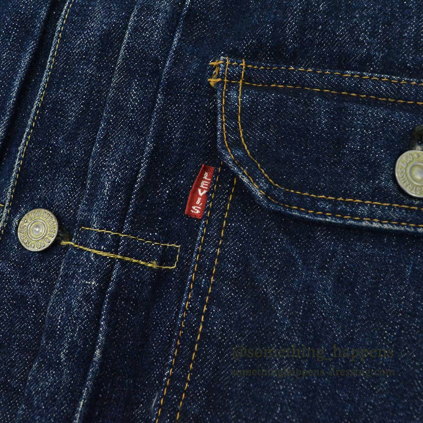 1940's LEVI'S 506XX TYPE1 DENIM JACKET DARK ...