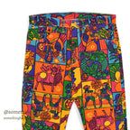 1960's~ CARHARTT CRAZY ZODIAC PATTERN PANTS...W35 L31