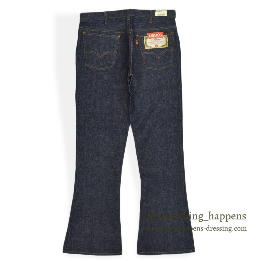 1970's DEADSTOCK LEVI'S 646 BIG-E DENIM PANTS... W34 L36
