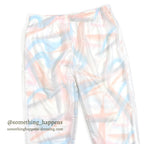 1980's~ adidas ART DOUBLE LAYER JOGGER PANTS...L