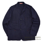 ~1960's DEADSTOCK CARHARTTS OVERALLS DARK NAVY WORK JACKET EURO... 42