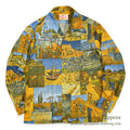 1970's SEARS ゴッホ ART PRINT L/S SHIRT ...