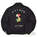 1960s Vietnam Souvenir Jacket (Sizes 66-67) ... L to XL